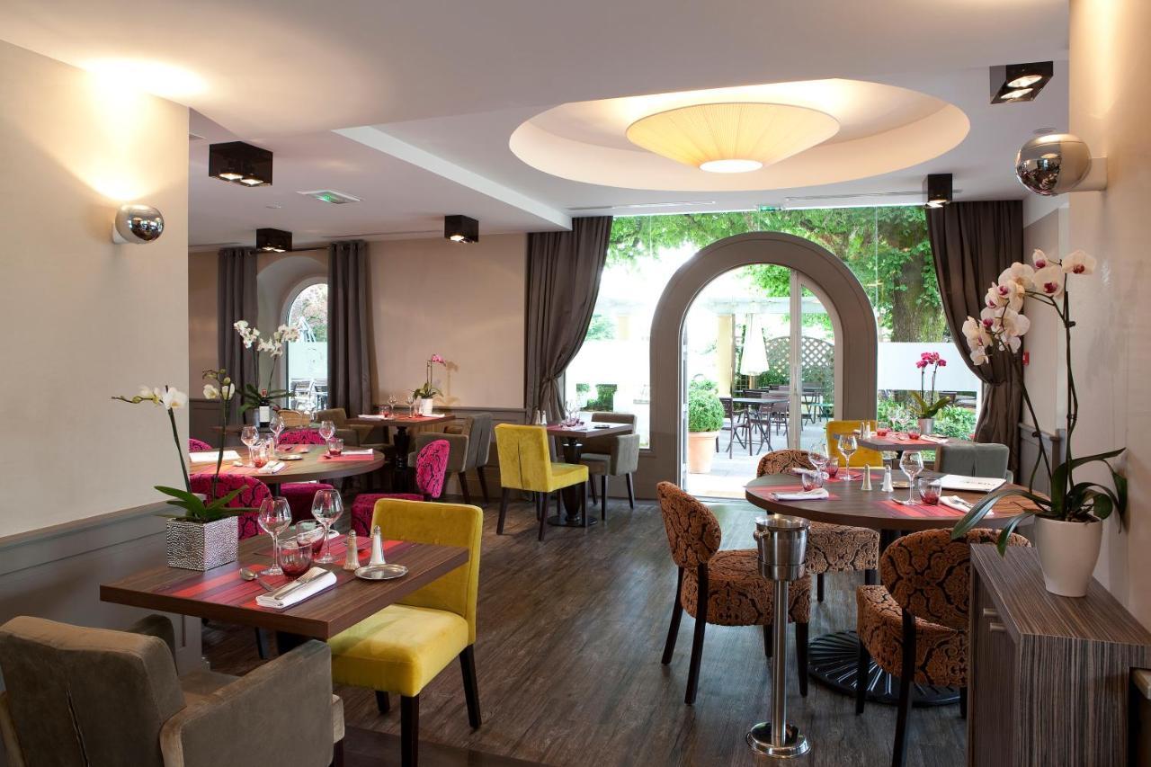 אקס-לה-באינס Logis Auberge Saint Simond מראה חיצוני תמונה