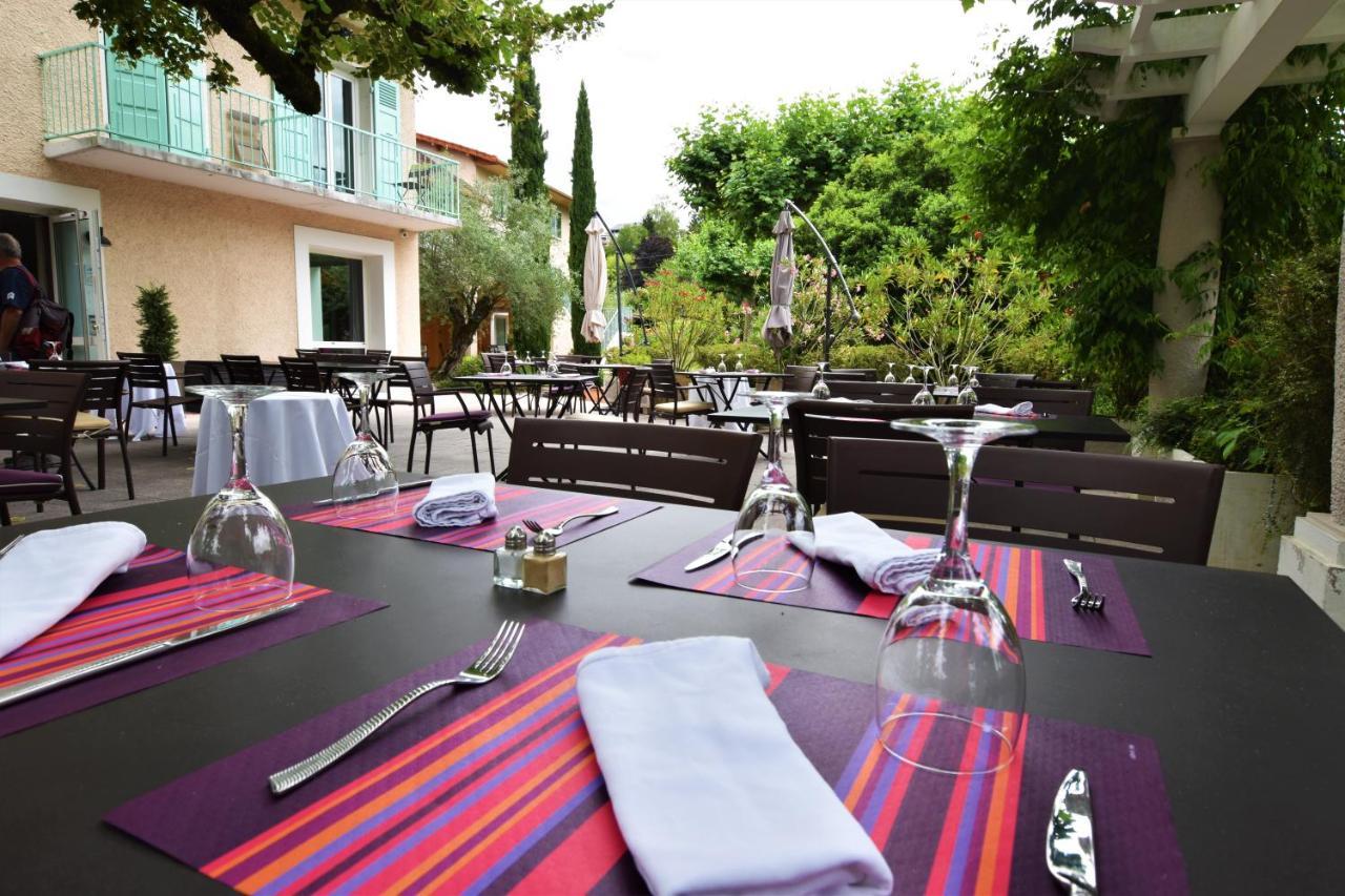 אקס-לה-באינס Logis Auberge Saint Simond מראה חיצוני תמונה