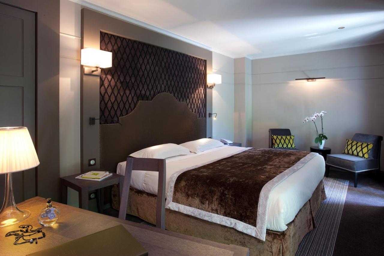 אקס-לה-באינס Logis Auberge Saint Simond מראה חיצוני תמונה