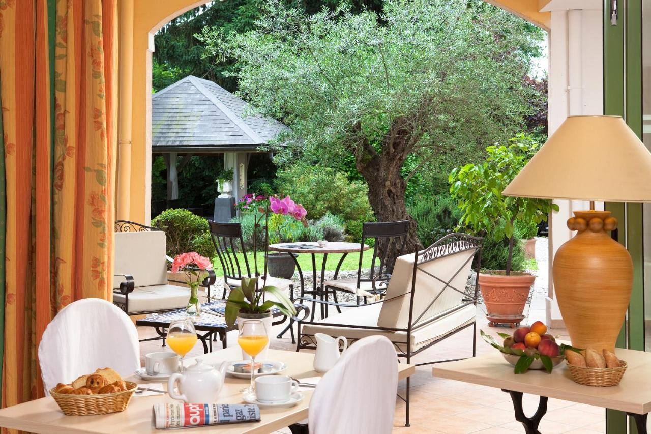 אקס-לה-באינס Logis Auberge Saint Simond מראה חיצוני תמונה