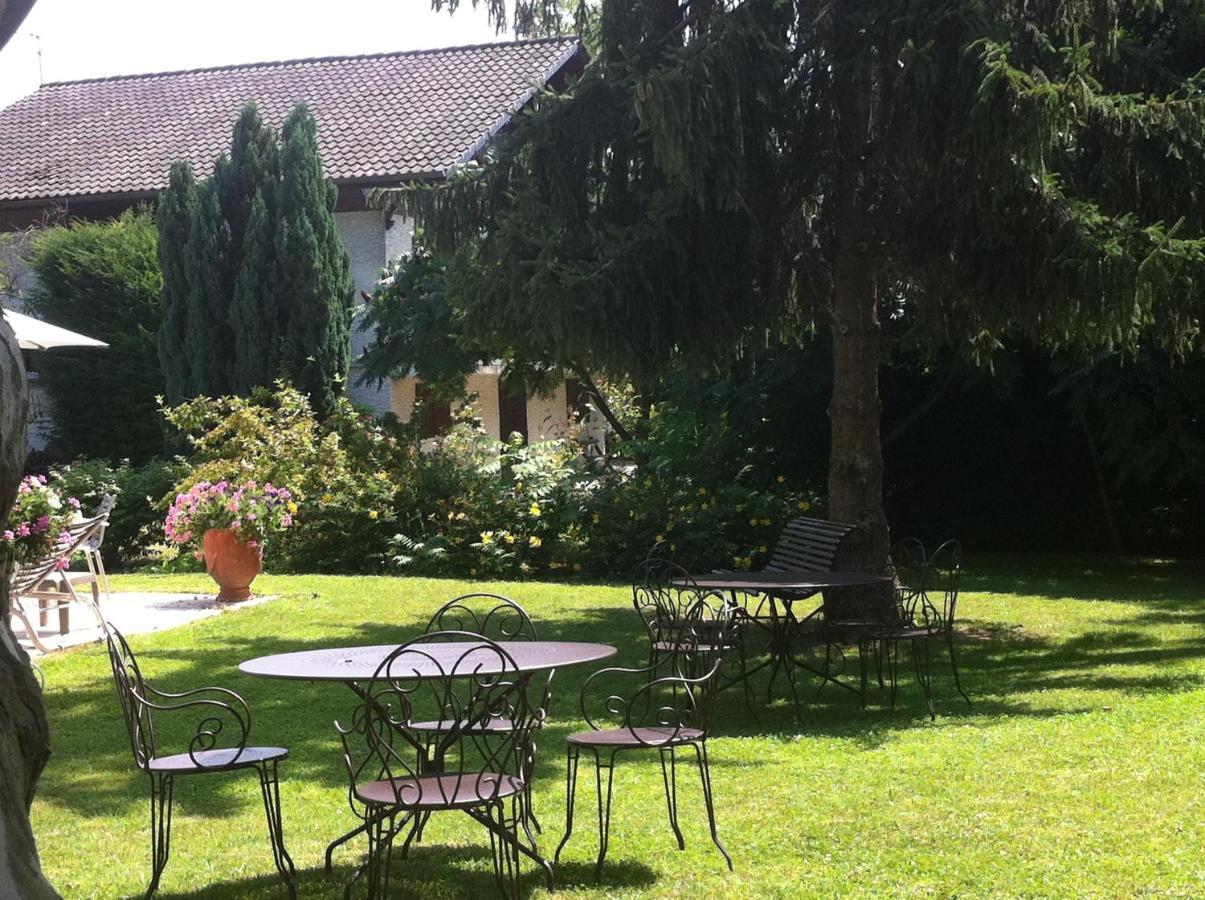 אקס-לה-באינס Logis Auberge Saint Simond מראה חיצוני תמונה