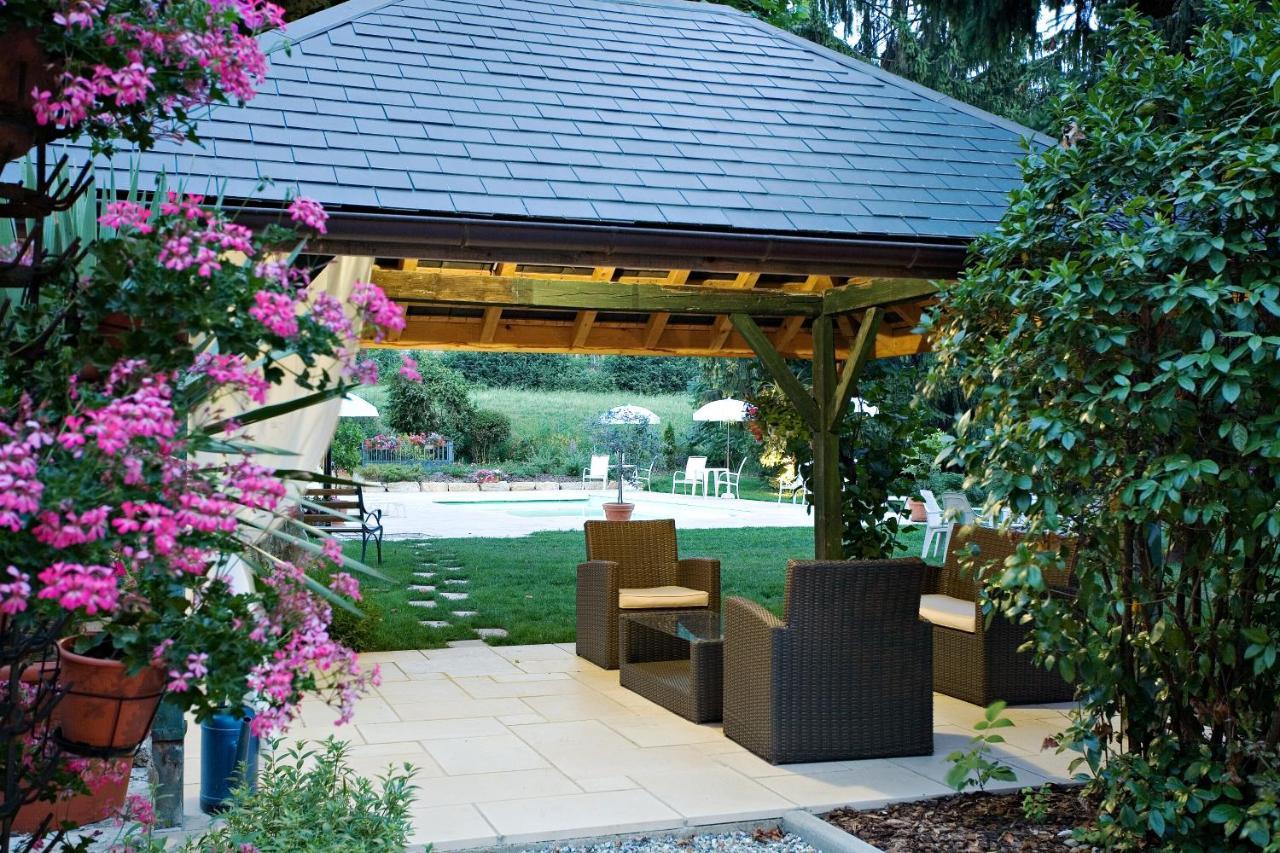אקס-לה-באינס Logis Auberge Saint Simond מראה חיצוני תמונה