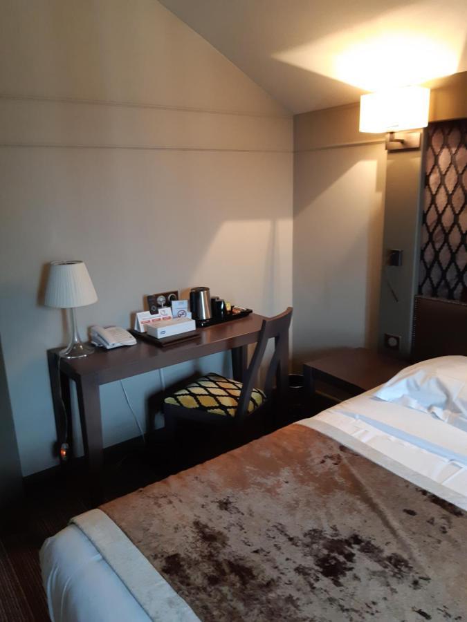 אקס-לה-באינס Logis Auberge Saint Simond מראה חיצוני תמונה